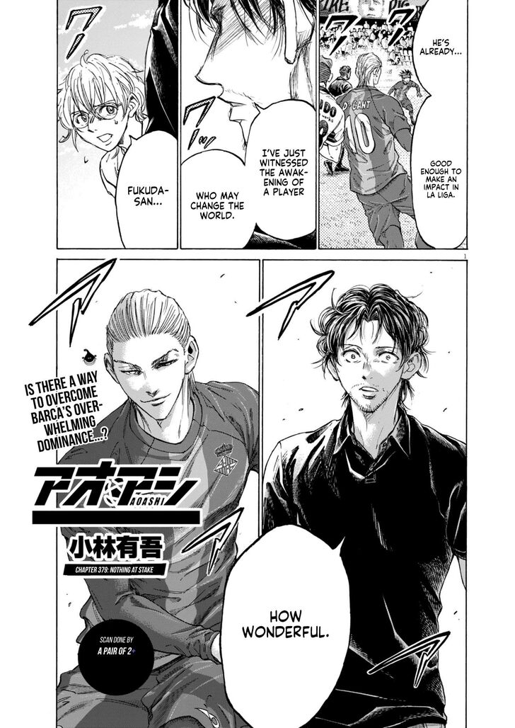 Ao Ashi, Chapter 379 image 01